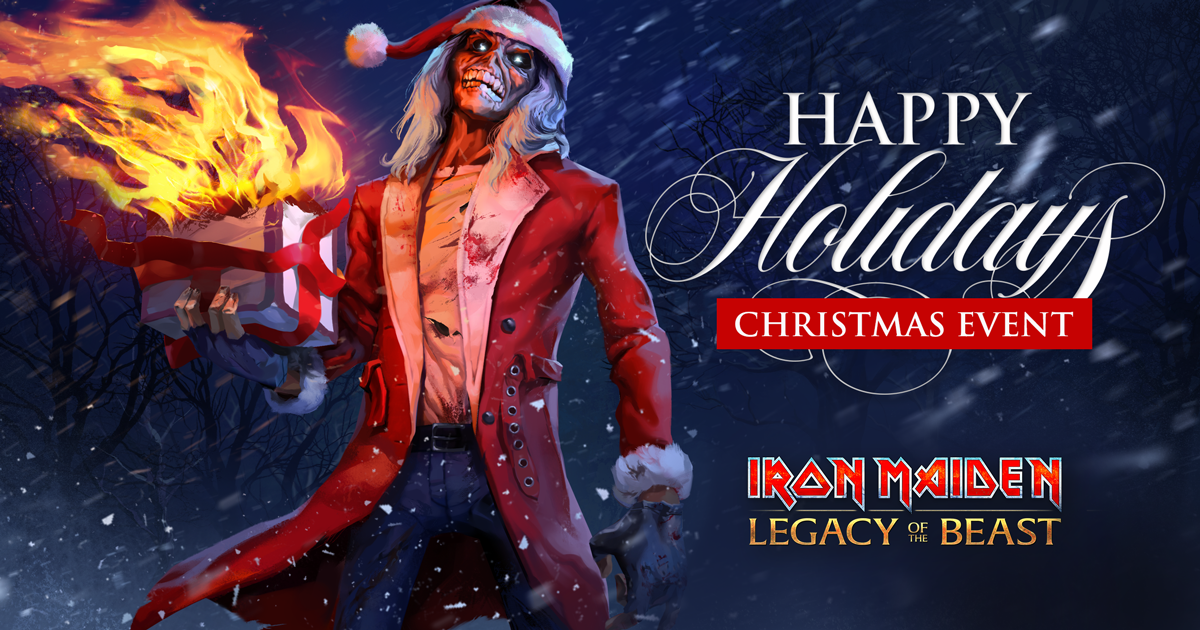 Legacy of the Beast Christmas Event on now! Iron Maiden Legacy of the