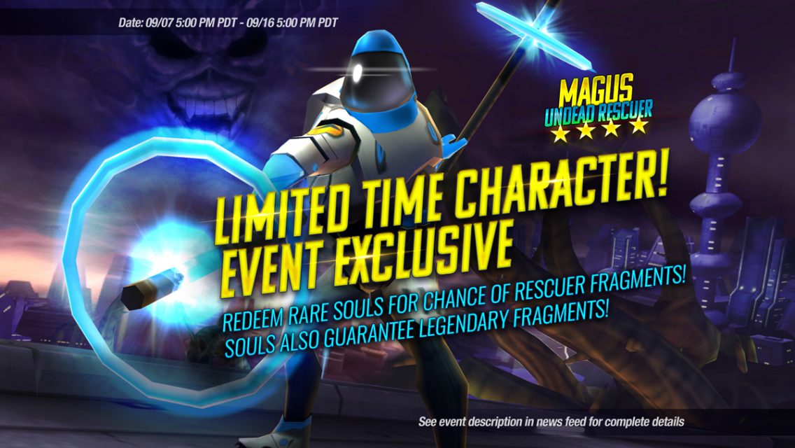 Event Exclusive Character! Collect a 4⭐Magus Undead Rescuer 