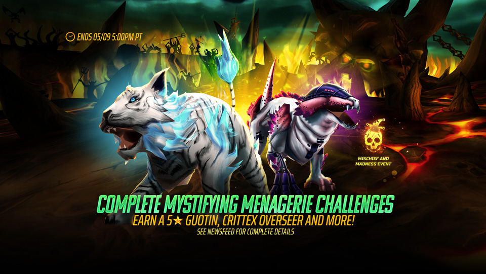 Mystifying Menagerie (Cosmos & Frontier) - Earn Guotin, Crittex Overseer and more!
